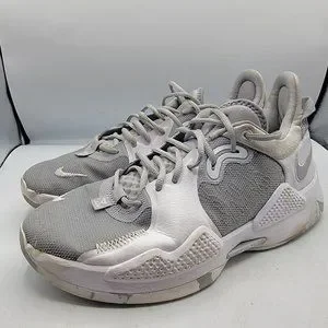 Nike PG 5 TB Paul George Men Size 10.5 Wolf Grey White Athletic Shoes DA7758-002 Nike PG 5 TB Paul George Men Size 10.5 Wolf Grey White  main image 2